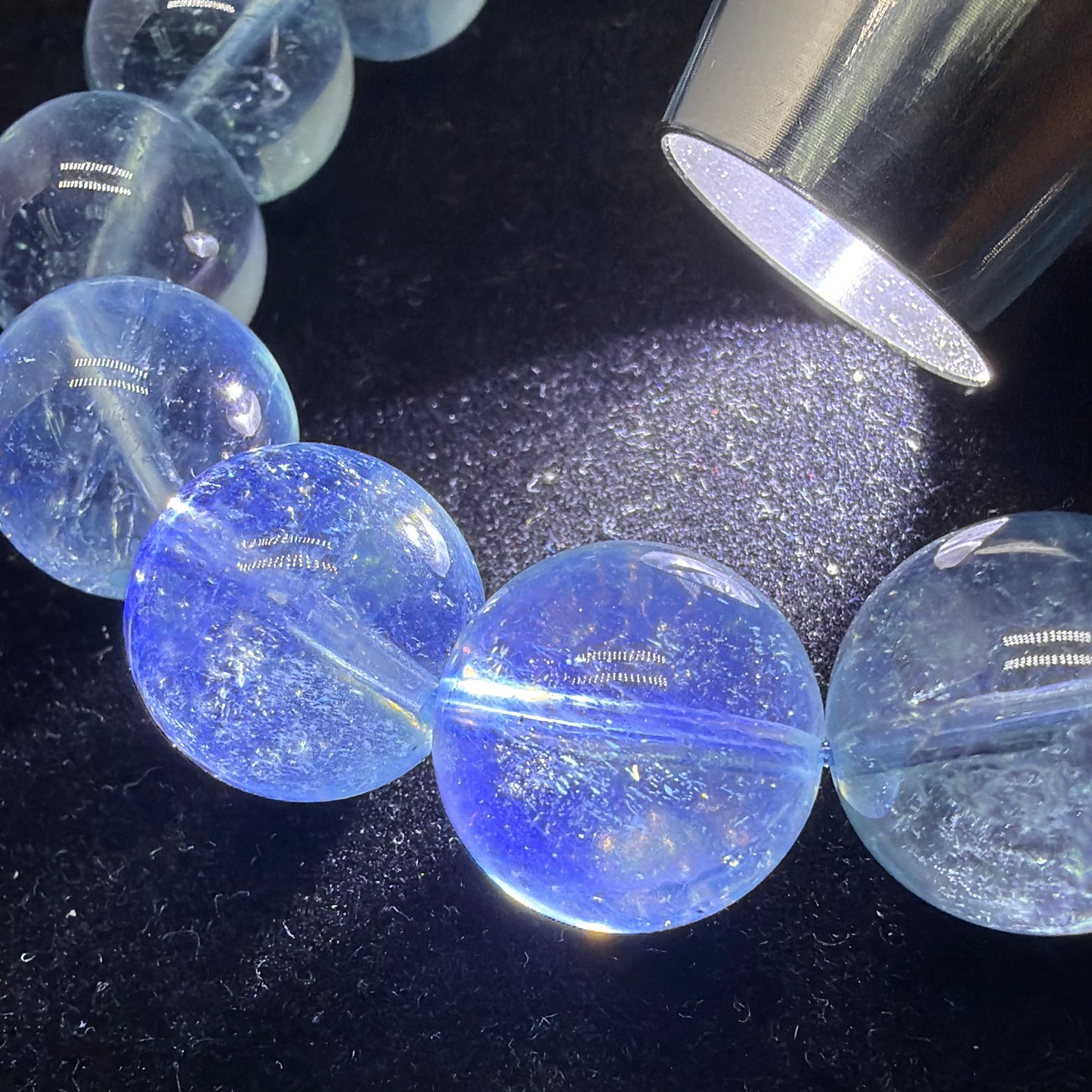 C003 紫藍針海藍寶15mm